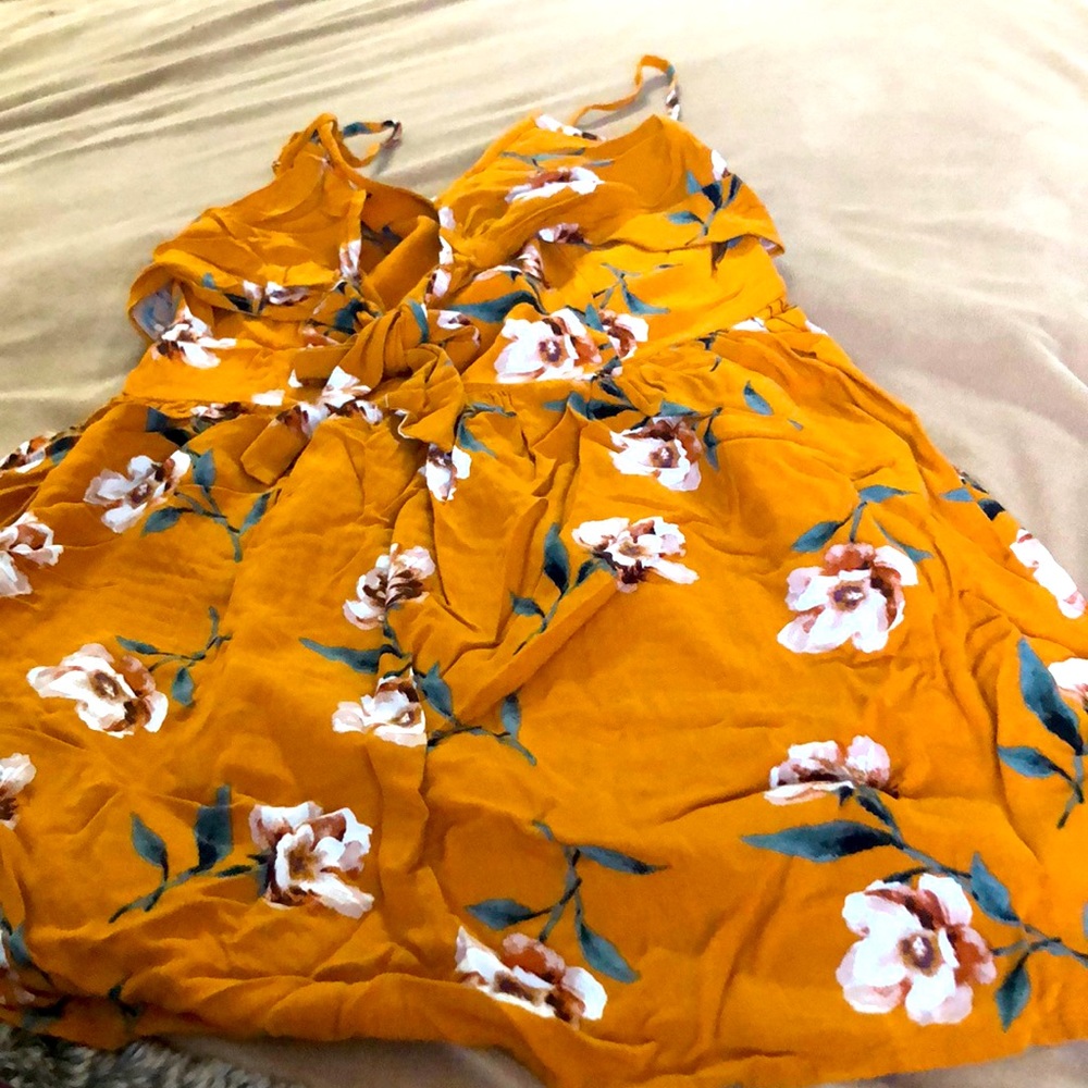 Flower Dress with Pockets